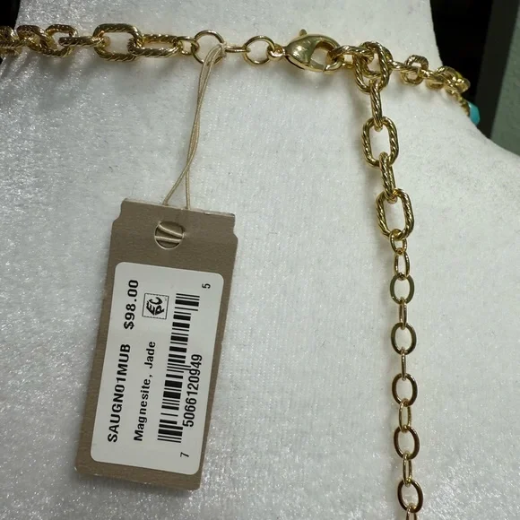 Studio Barse Pink, Yellow, and Turquoise Beaded Necklace - Picture 3 of 4